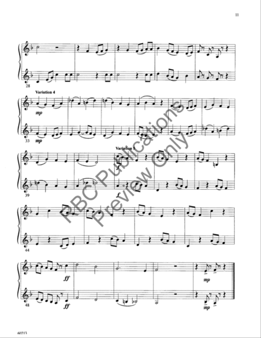 Trumpet Duets Vol. 1 Brass Duet scores gallery preview page 14