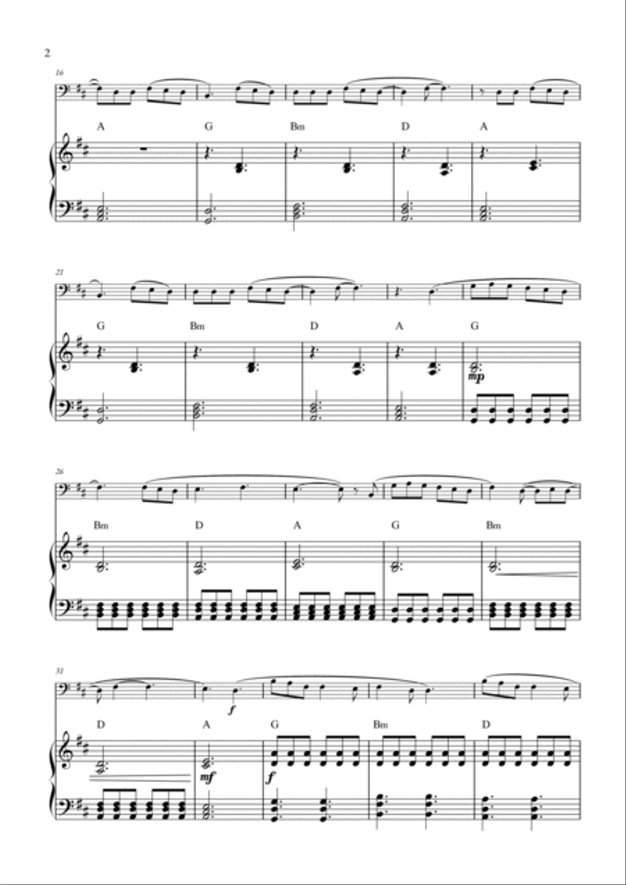 Dandelions Dandelions Piano scores gallery preview page 2