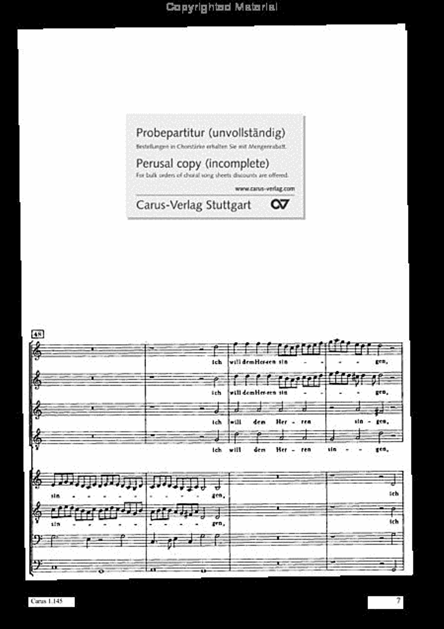 Ich hoffe aber darauf Choir scores gallery preview page 8