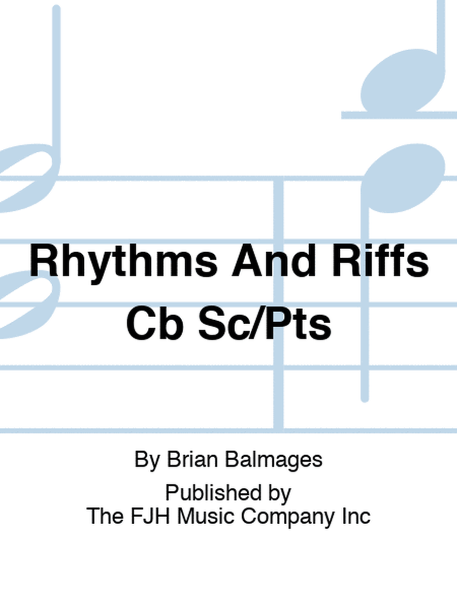 Rhythms And Riffs Cb Sc/Pts