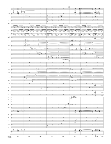 Spy Ring - Conductor Score (Full Score)