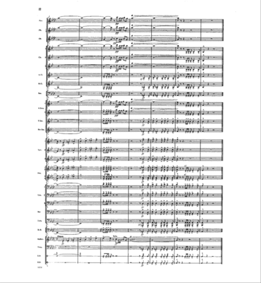 Three Folk Miniatures Concert Band scores gallery preview page 20