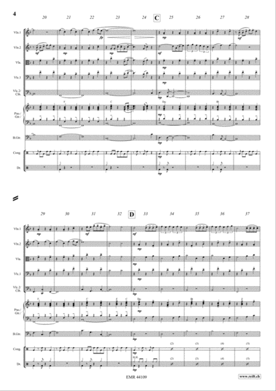 Despacito String Orchestra scores gallery preview page 4