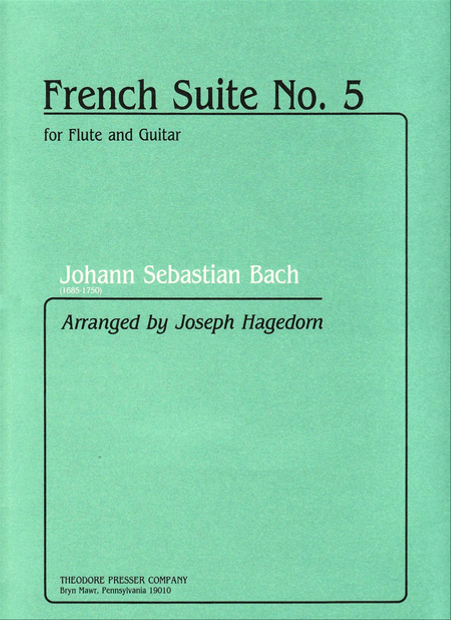 French Suite No. 5 French Suite No. 5 Chamber Music scores gallery preview page 1