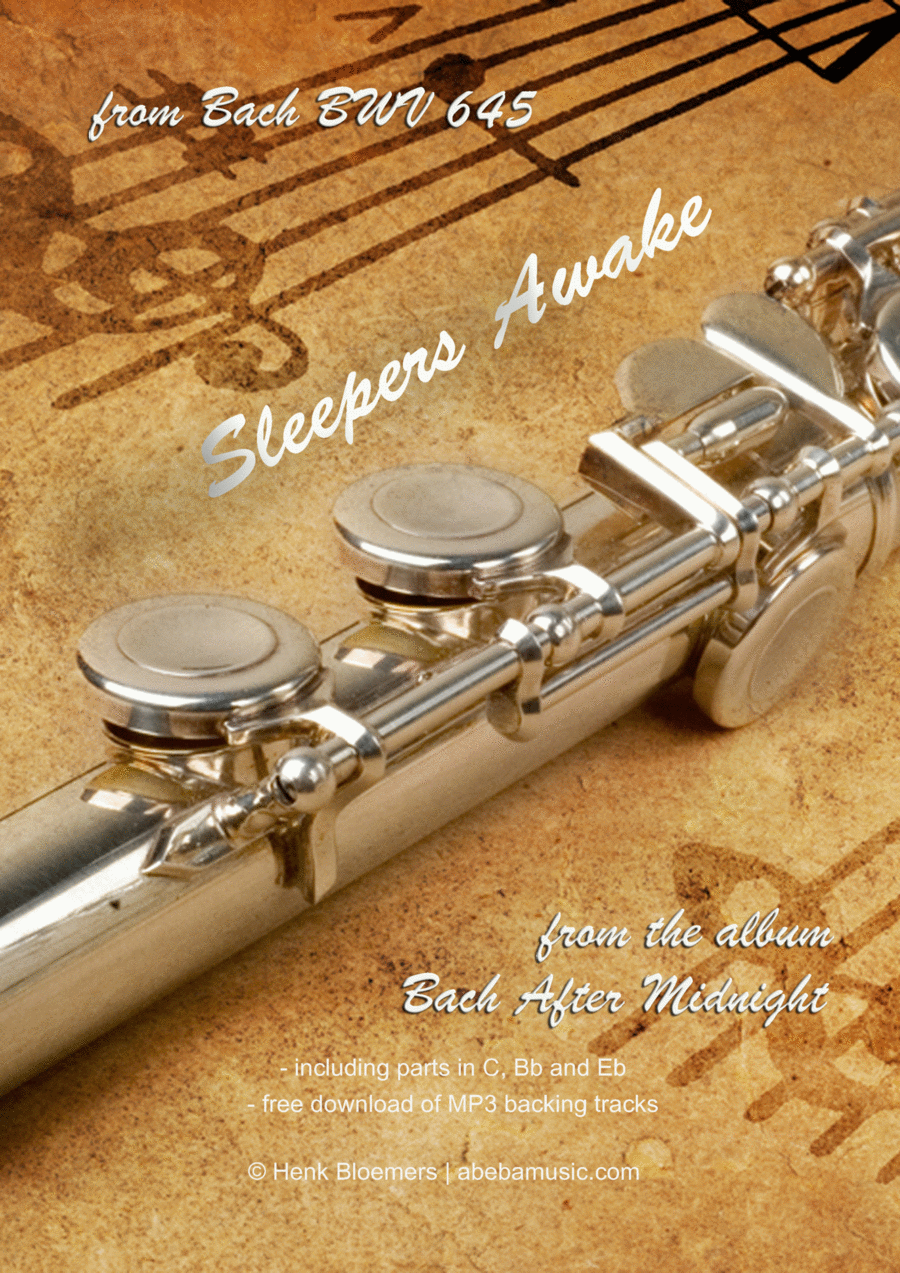 Sleepers Awake from Bach BWV 645 Small Ensemble scores gallery preview page 1