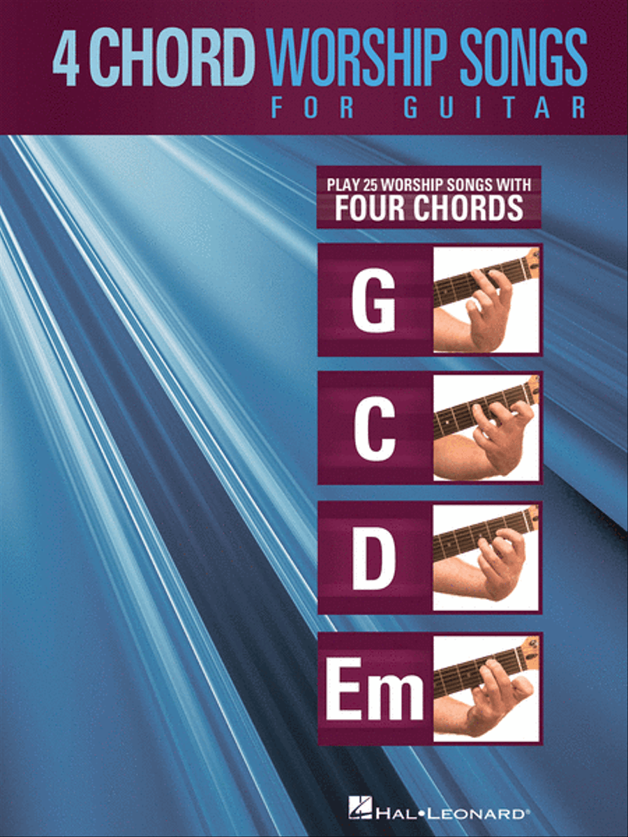 4-Chord Worship Songs for Guitar Guitar scores gallery preview page 1