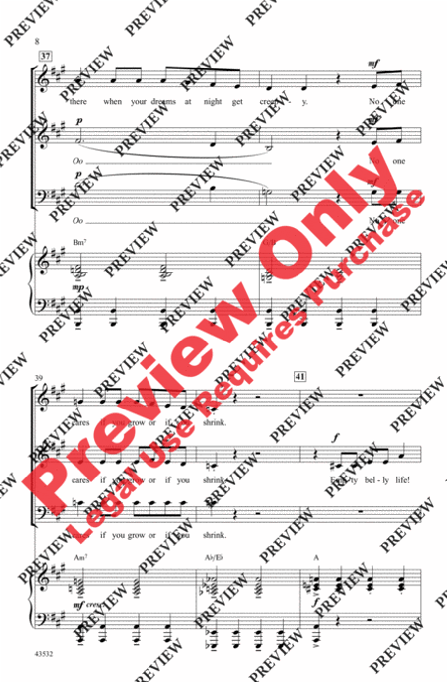 It's the Hard-Knock Life It's the Hard-Knock Life 3-Part scores gallery preview page 22