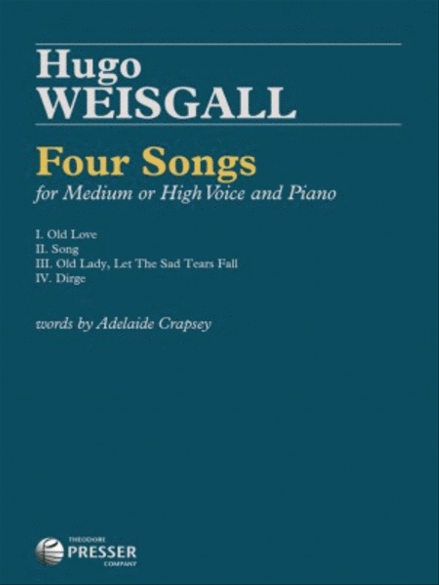 4 Songs Chamber Music scores gallery preview page 1
