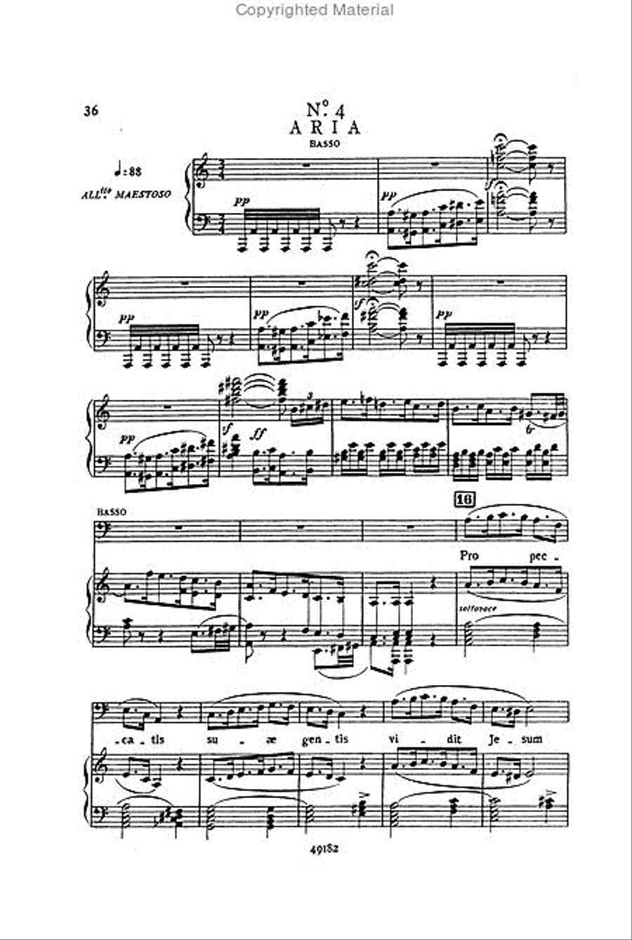 Stabat Mater 4-Part scores gallery preview page 4