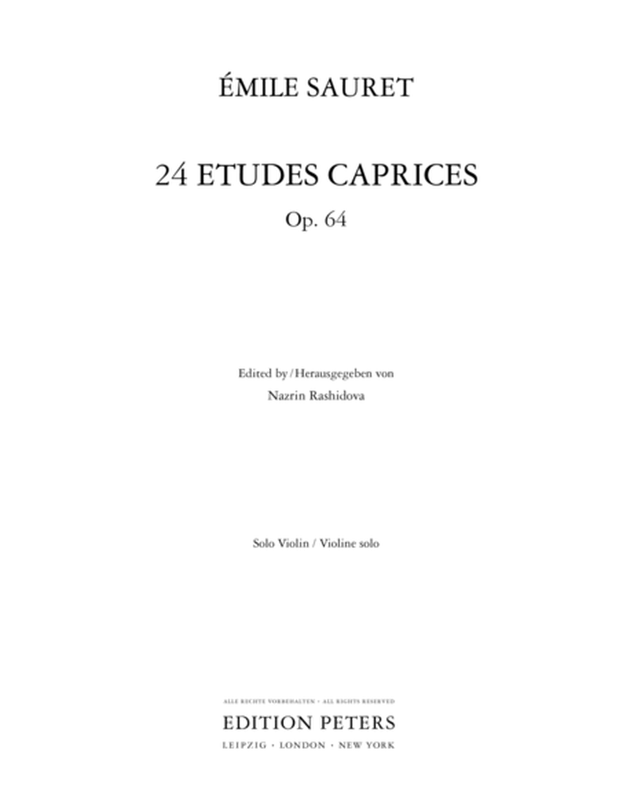 24 Etudes Caprices, Op. 64