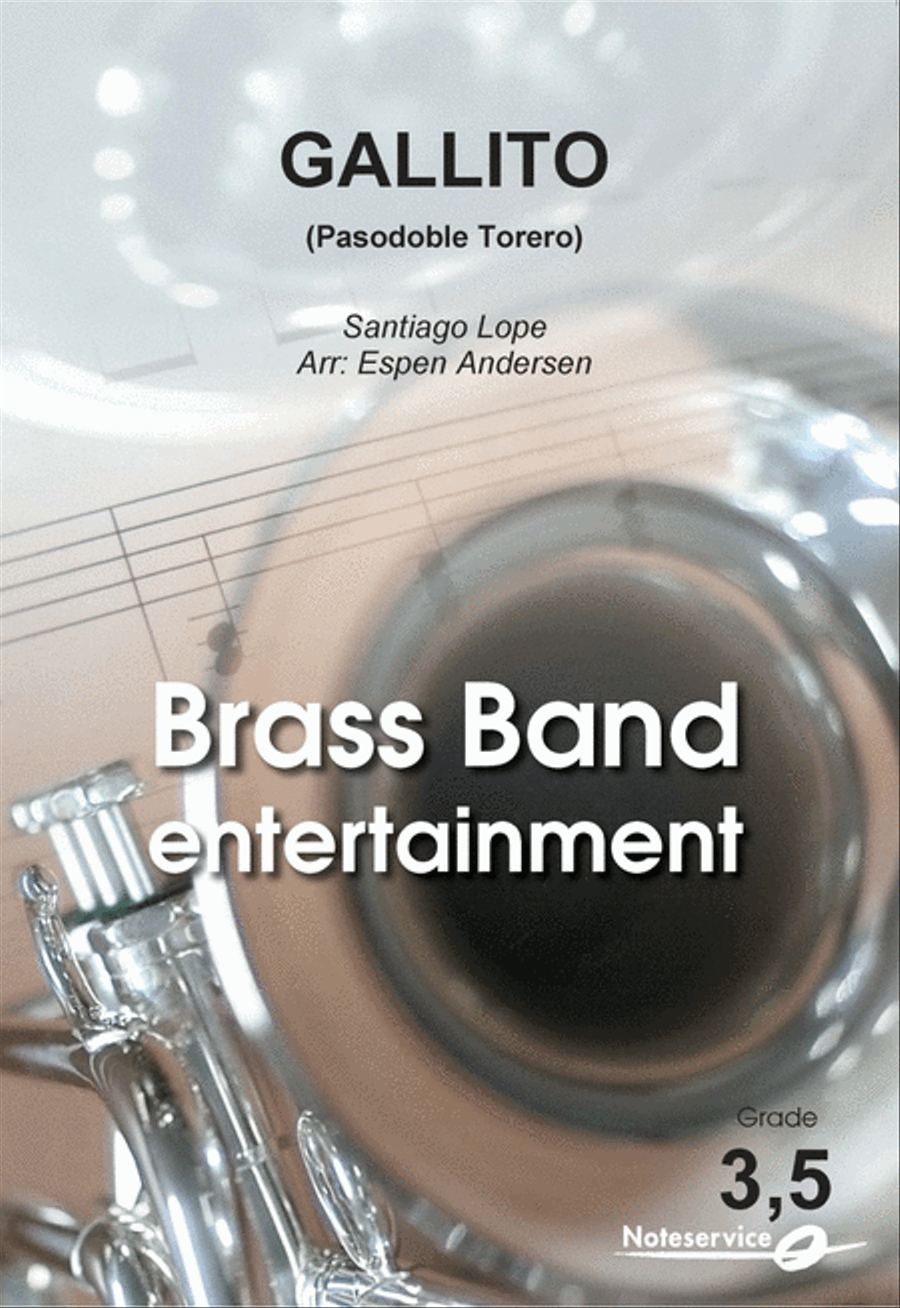 Gallito - Pasodoble Torero Brass Band scores gallery preview page 1