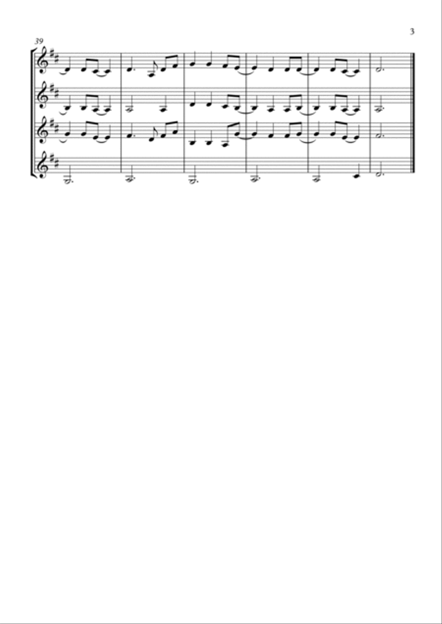 Be Thou My Vision Violin Solo scores gallery preview page 3