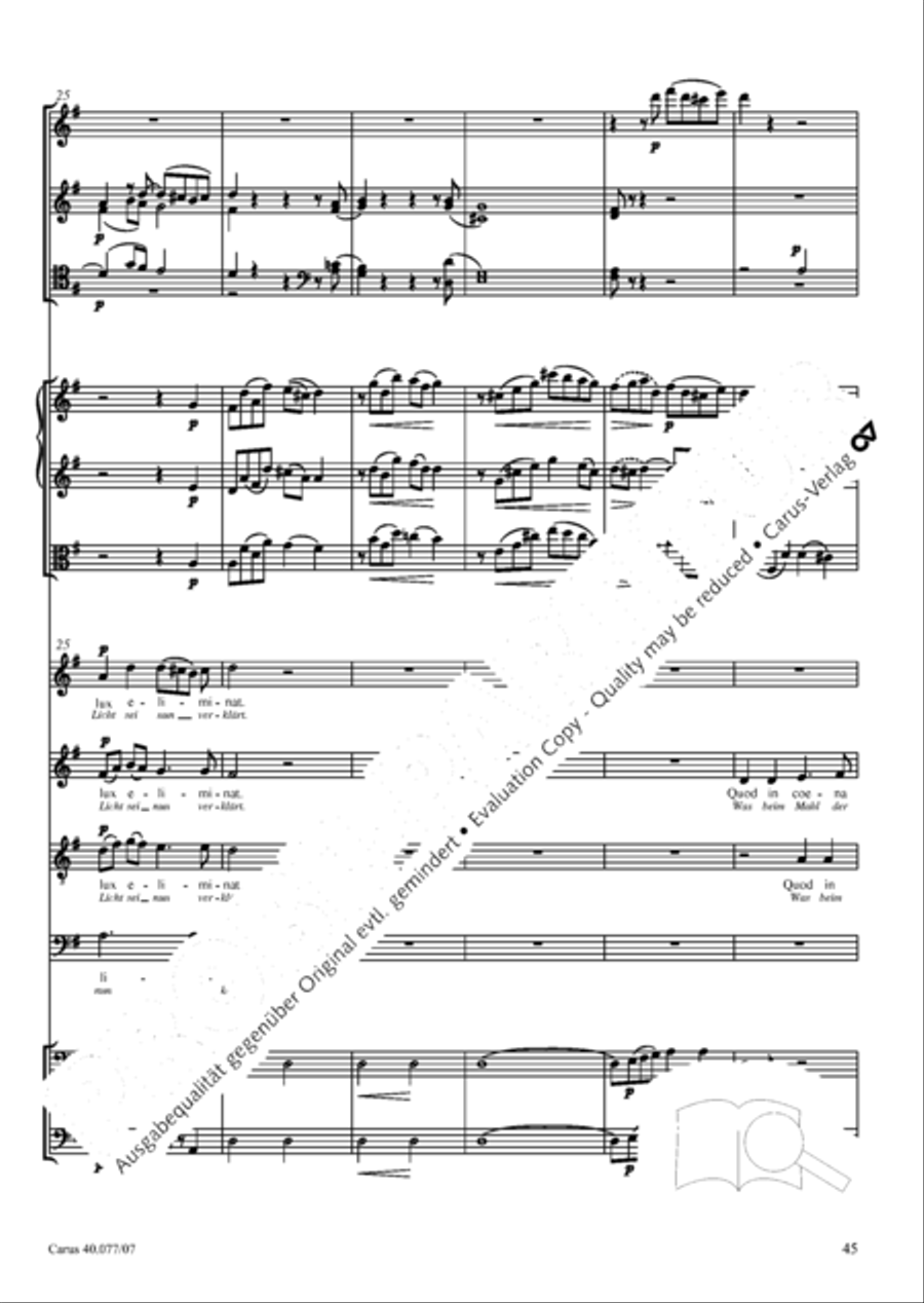 Lauda Sion 4-Part scores gallery preview page 58