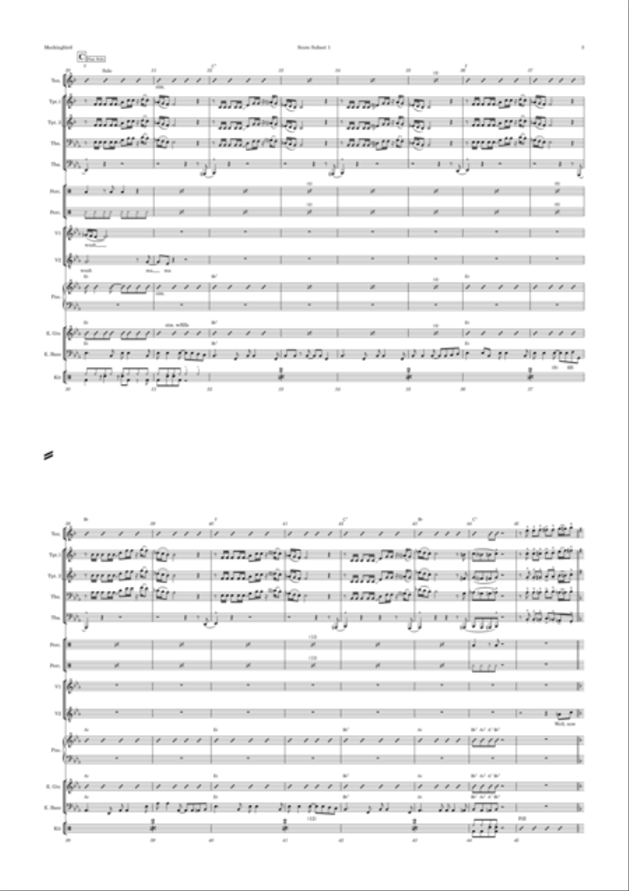 Mockingbird School and Community scores gallery preview page 3