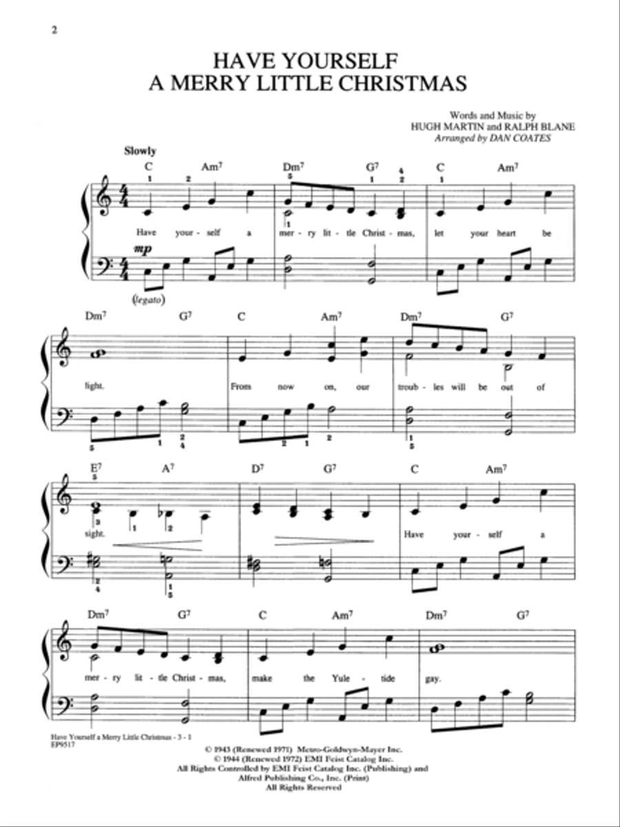 Have Yourself a Merry Little Christmas Small Ensemble scores gallery preview page 2