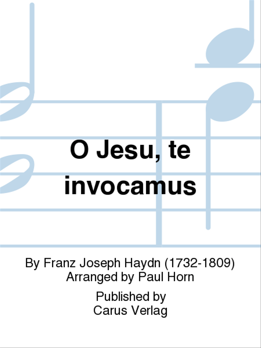 O Jesu, te invocamus 4-Part scores gallery preview page 1