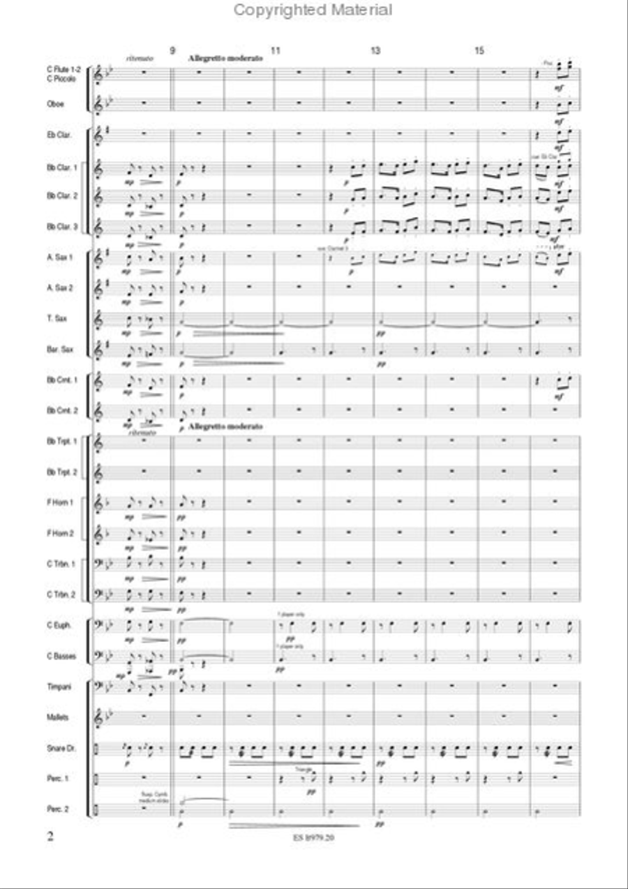 Landscapes Concert Band scores gallery preview page 4
