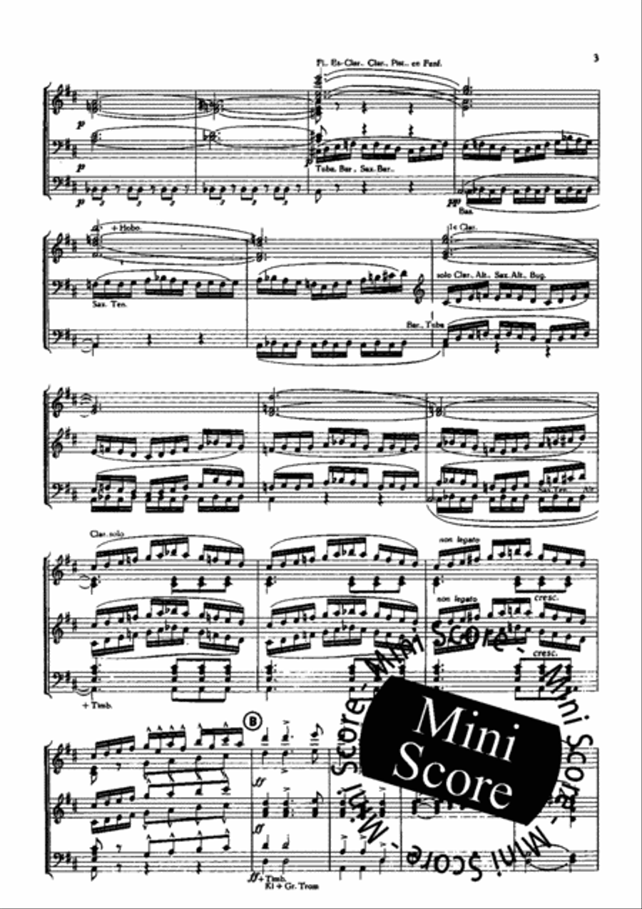 Alessandro Stradella Concert Band scores gallery preview page 5