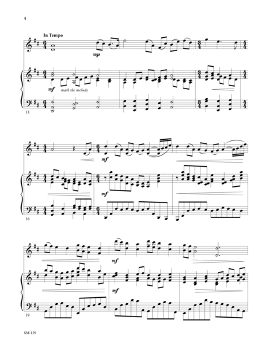 Violin Music for Worship Violin Solo scores gallery preview page 4