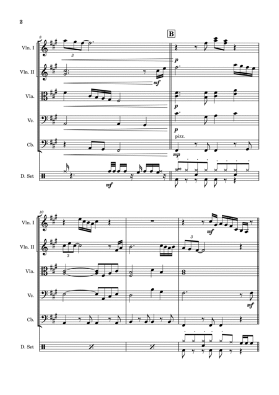 Yi Jian Mei String Orchestra scores gallery preview page 2