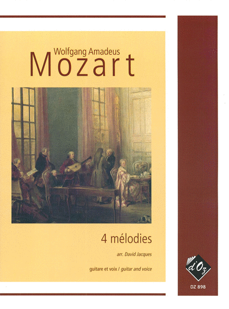 Wolfgang Amadeus Mozart: 4 melodies
