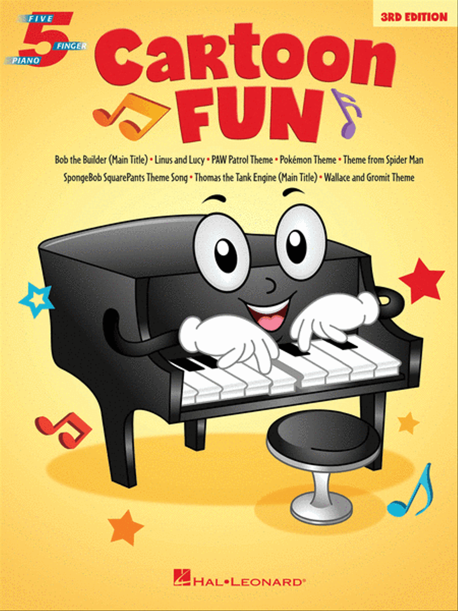 Cartoon Fun - 3rd Edition Piano scores gallery preview page 1