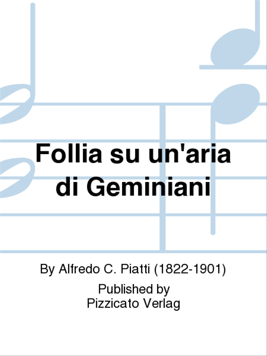 Follia su un'aria di Geminiani Voice Solo scores gallery preview page 1