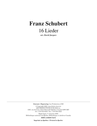 Book cover for 16 Lieder