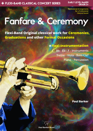 Book cover for Fanfare & Ceremony (Flexible Instrumentation)