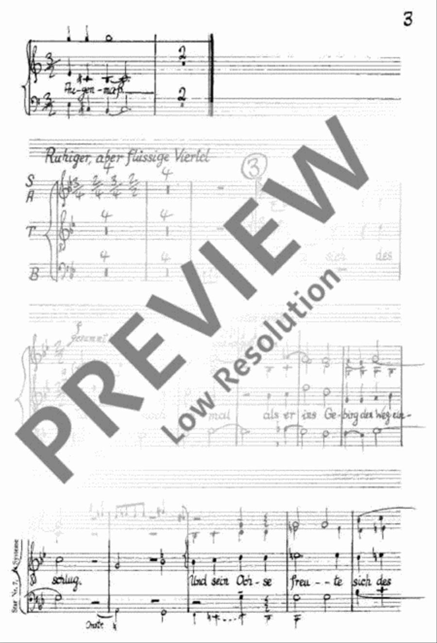 Legende vom Weisen und Zöllner 4-Part scores gallery preview page 4
