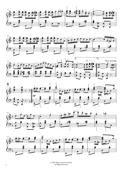 The Entertainer (HARD PIANO) [Scott Joplin] image number null
