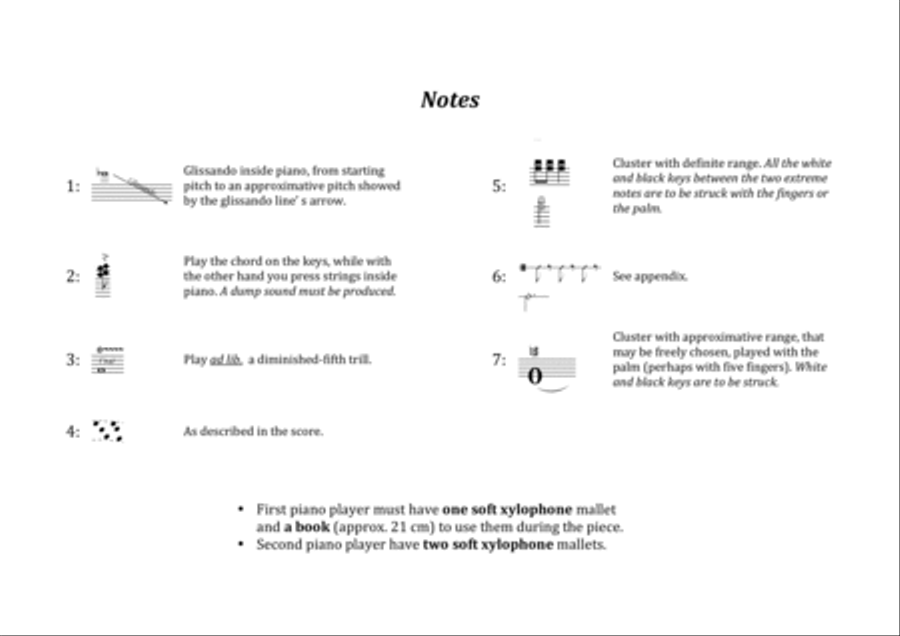 Draa Draa 2 Pianos, 4-Hands scores gallery preview page 3