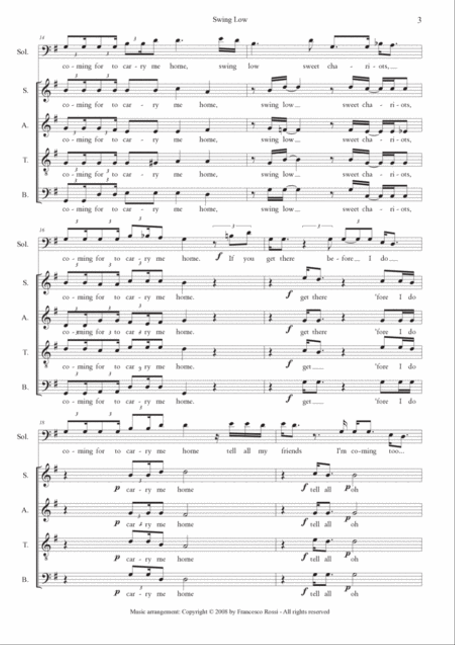 Swing Low Divisi scores gallery preview page 3