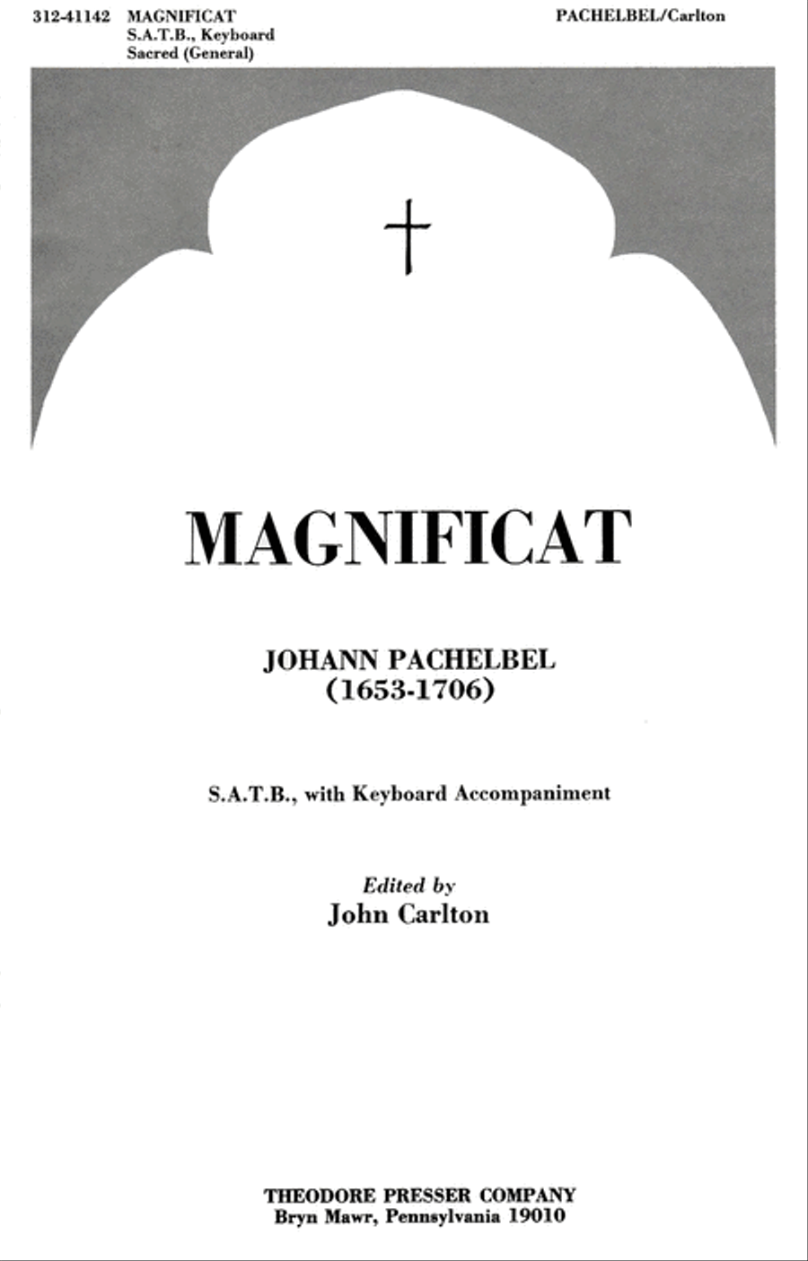 Magnificat Magnificat 4-Part scores gallery preview page 1