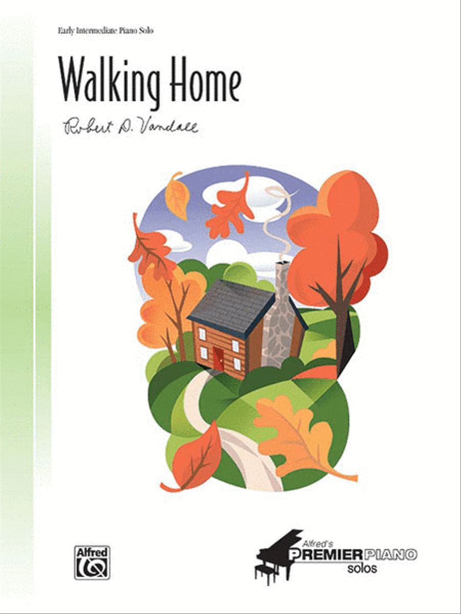 Walking Home Piano Solo scores gallery preview page 1