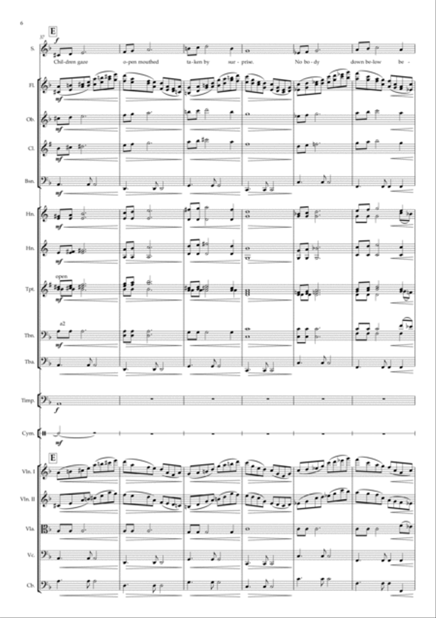 Walking In The Air Large Ensemble scores gallery preview page 6