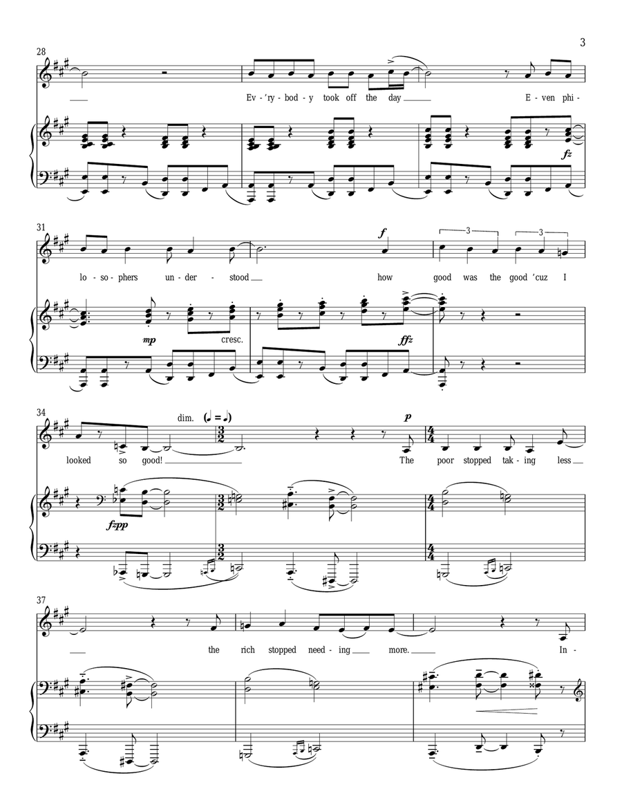 Amor Low Voice scores gallery preview page 3