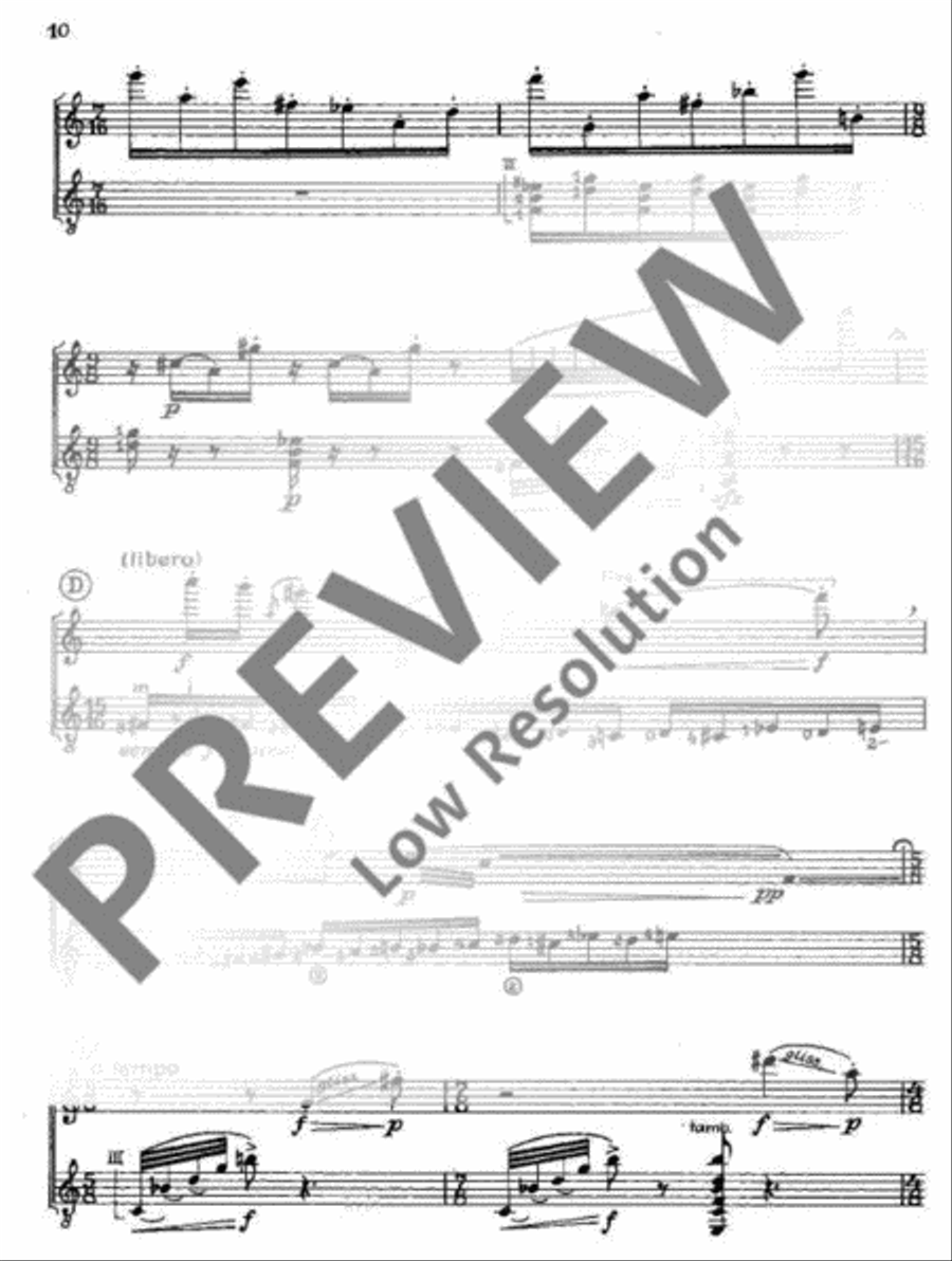 Musica da Camera Alto Recorder scores gallery preview page 11