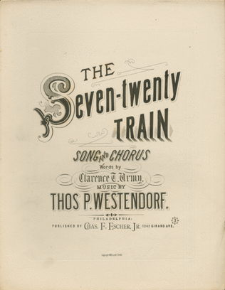 The Seven-twenty Train. Song and Chorus