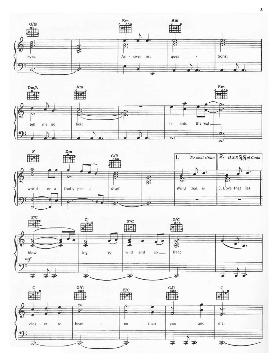 Closer To Heaven Acoustic Guitar scores gallery preview page 3