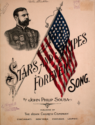 Book cover for Stars and Stripes Forever. Song
