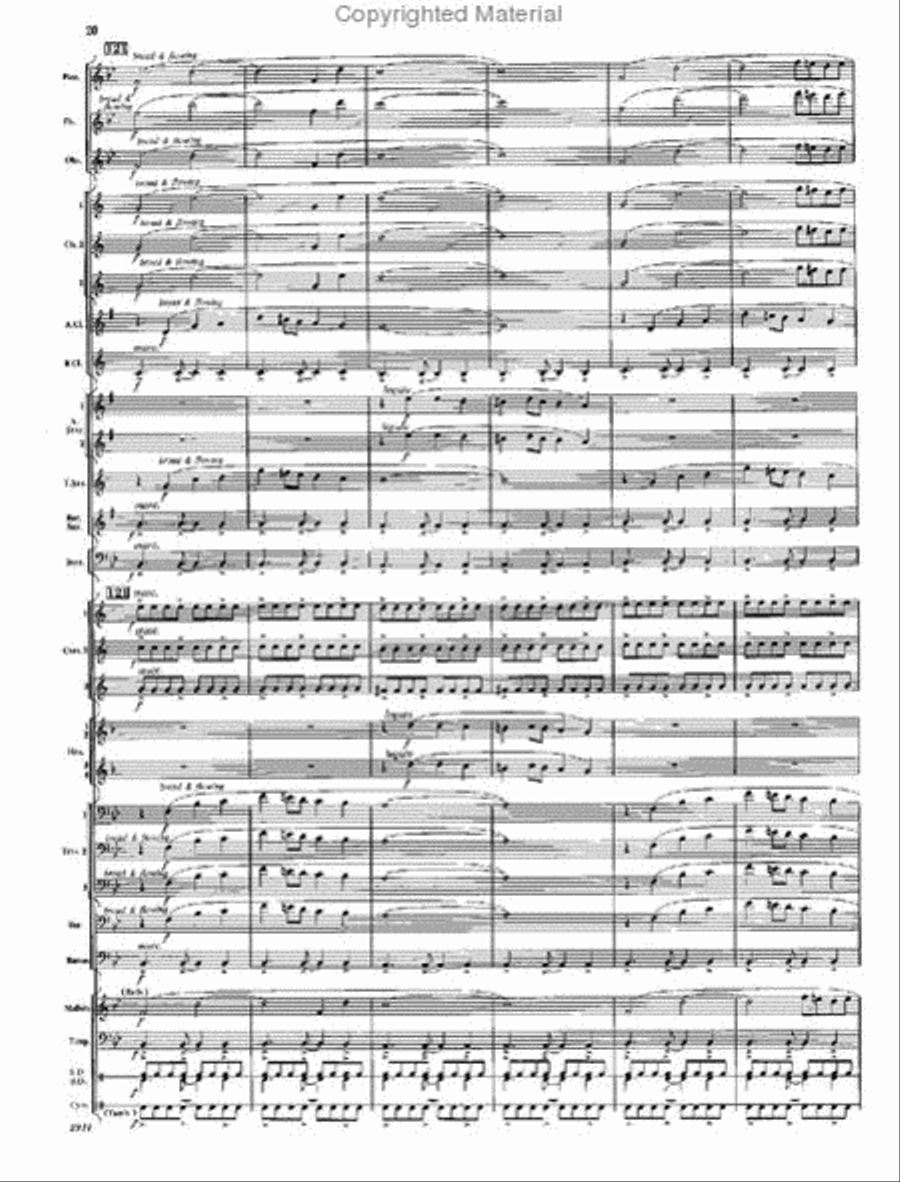 Novena Novena Concert Band scores gallery preview page 20