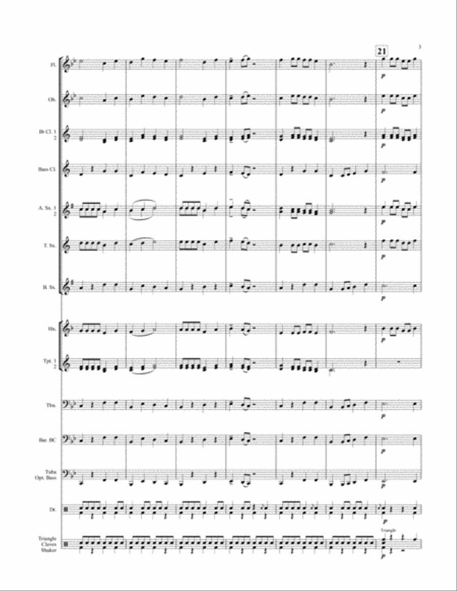 Viva Trombones! Concert Band scores gallery preview page 4