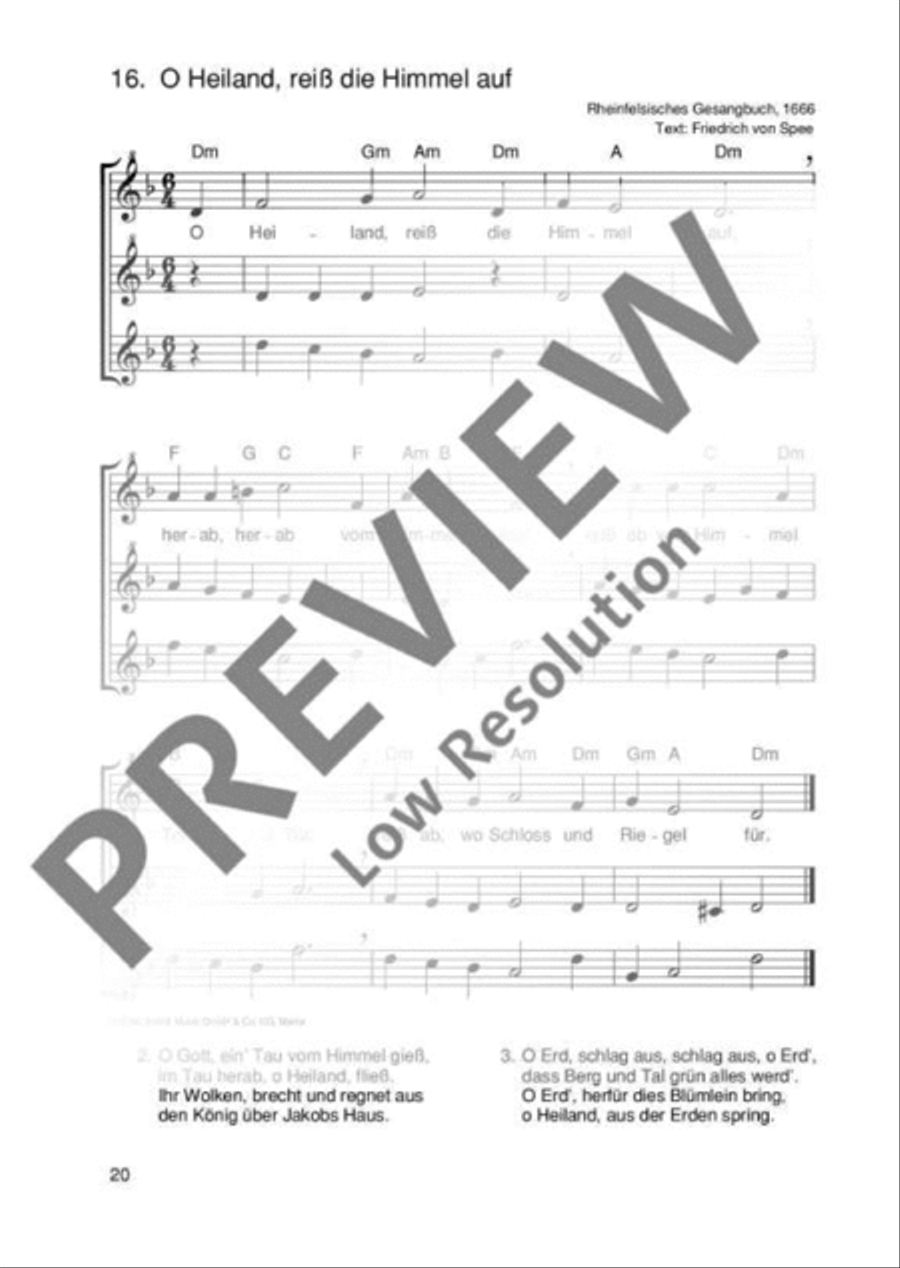 Die schönsten Weihnachtslieder SSA scores gallery preview page 21