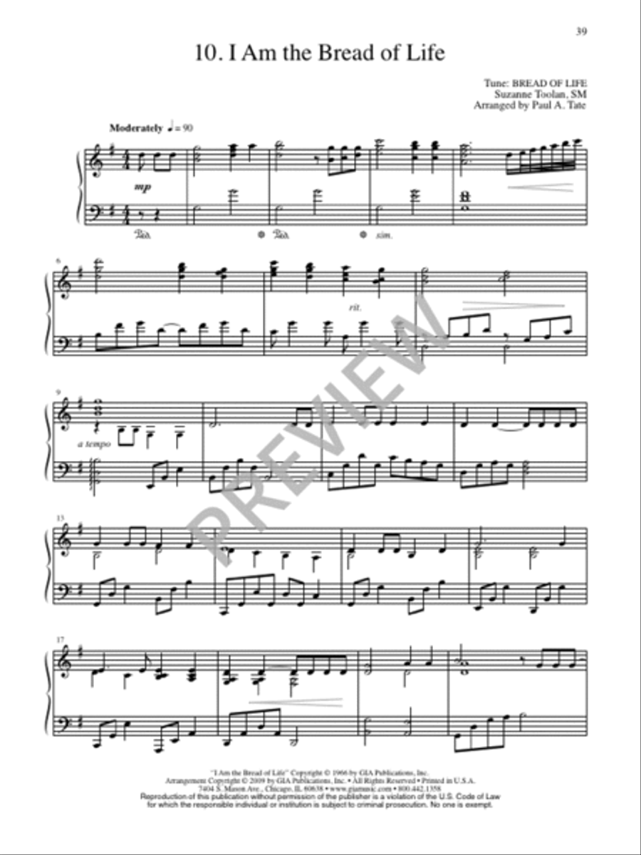 Seasons of Grace - Volume 3 Piano Solo scores gallery preview page 40