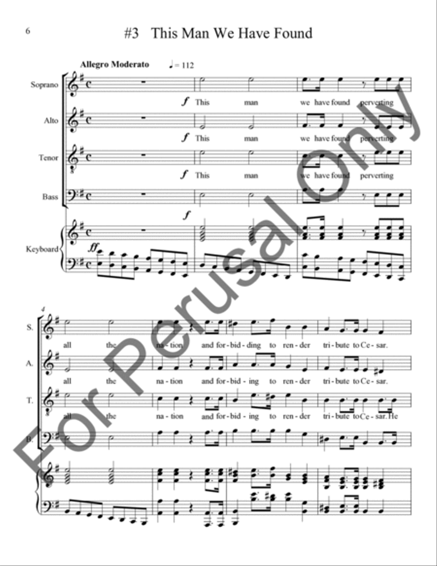 Christus Christus 4-Part scores gallery preview page 5