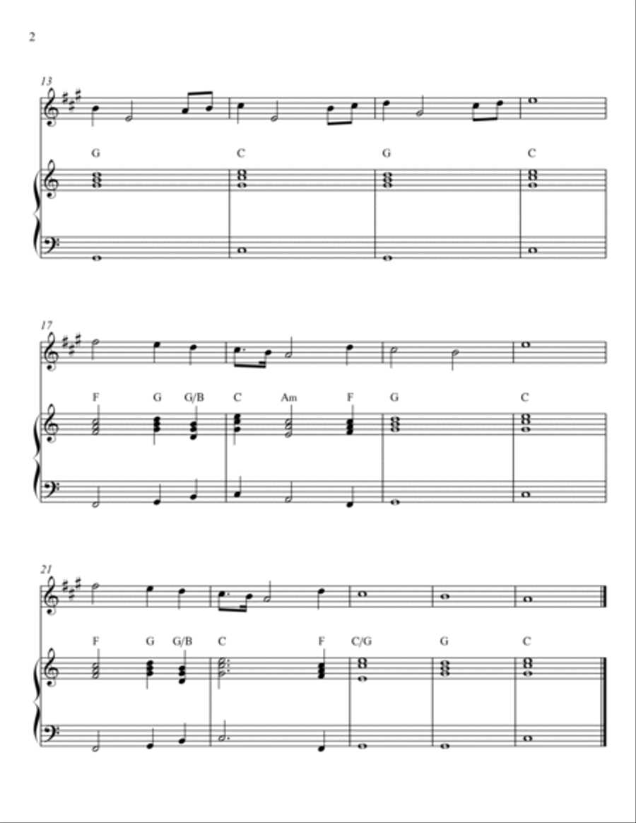 God Bless America ® Alto Saxophone scores gallery preview page 2