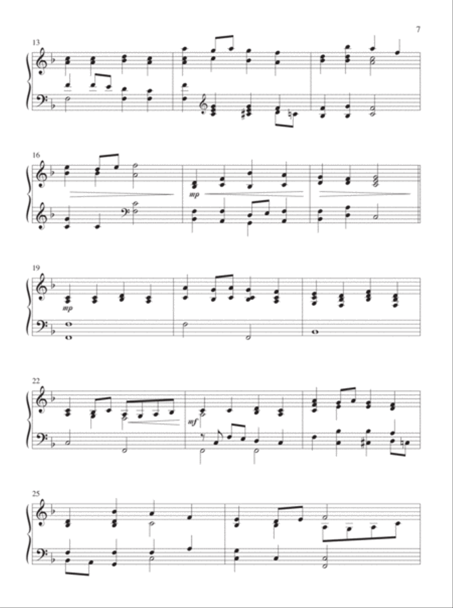 Take Time to Be Holy Piano Solo scores gallery preview page 5