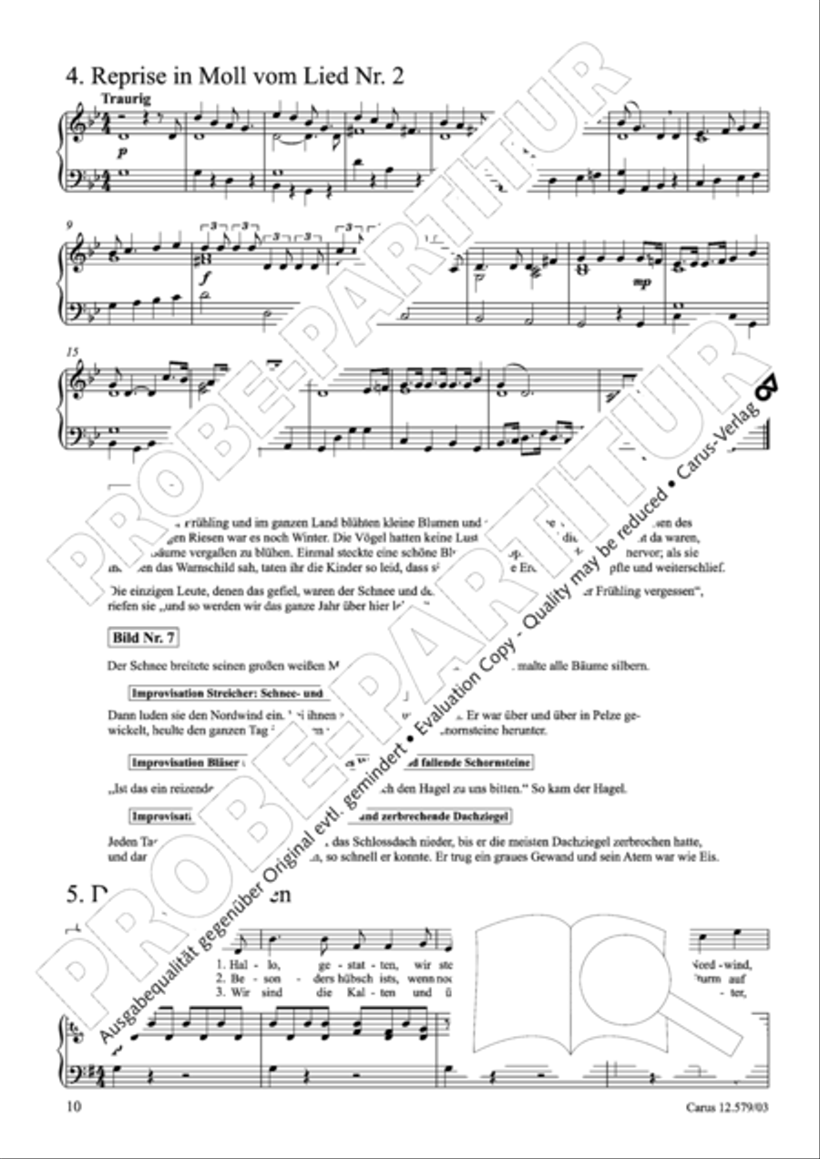 Der Garten des Riesen Children's Choir scores gallery preview page 11
