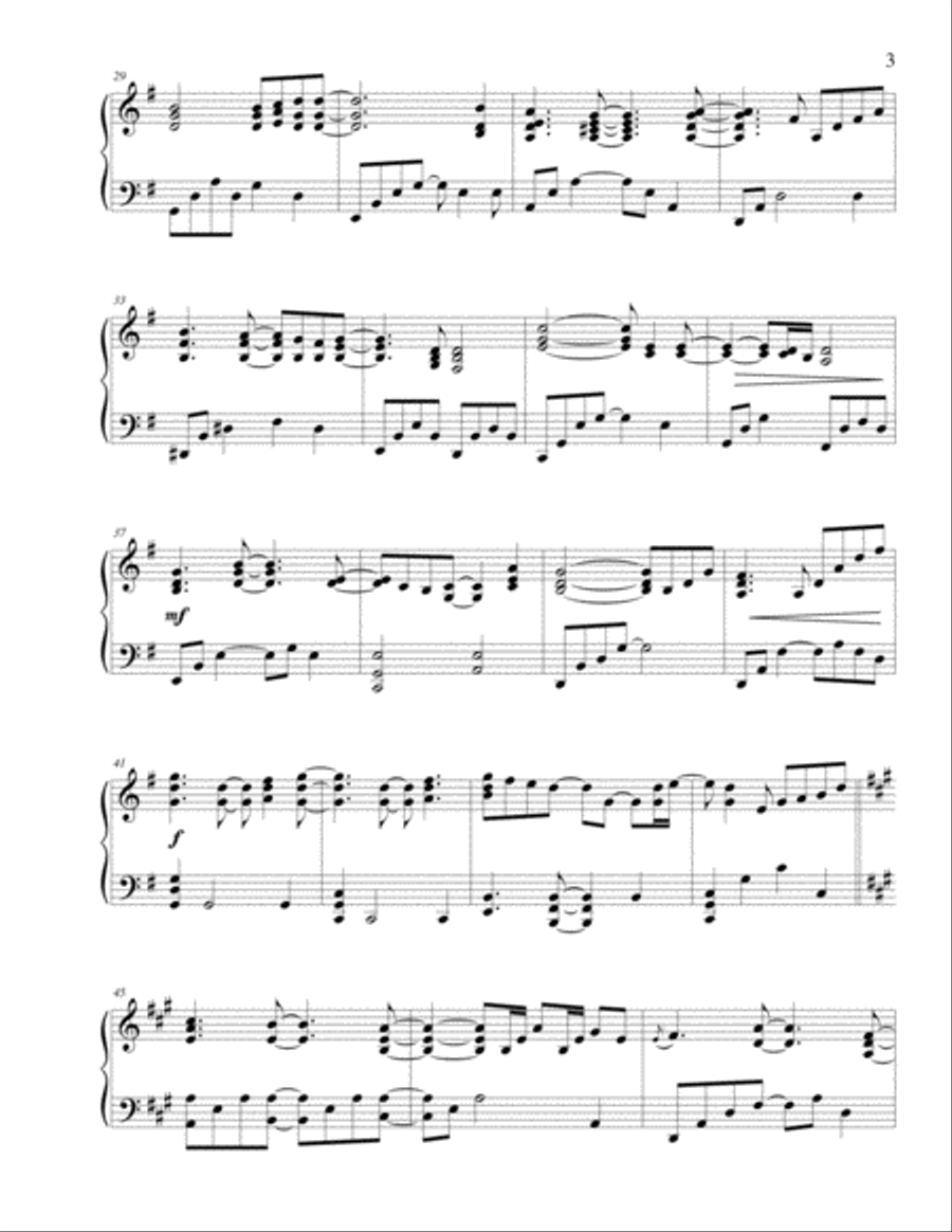 Tis So Sweet To Trust In Jesus Piano Solo scores gallery preview page 4